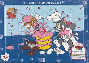 Kurye Kitabevi - Tom and Jerry Puzzle 24 Parça
