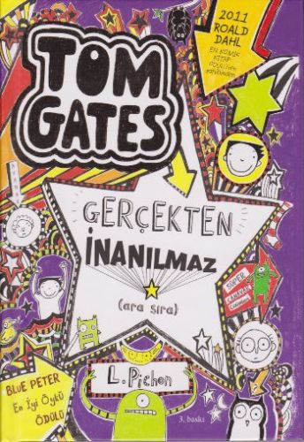 Kurye Kitabevi - Tom Gates Gerçekten İnanılmaz-Ciltli