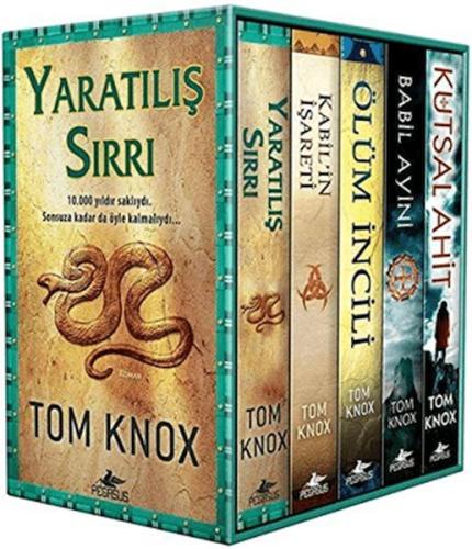 Kurye Kitabevi - Tom Knox Macera Gerilim Serisi Kutulu Özel Set (5 Kit