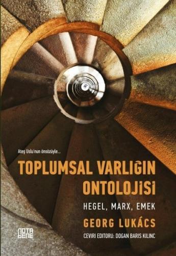 Kurye Kitabevi - Toplumsal Varlığın Ontolojisi Hegel Marx Emek
