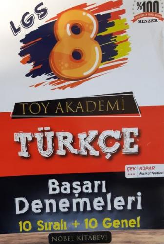 Kurye Kitabevi - Toy Akademi Yayınları 8. Sınıf LGS Türkçe Başarı Dene