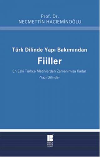Kurye Kitabevi - Türk Dilinde Yapı Bakımından Fiiler