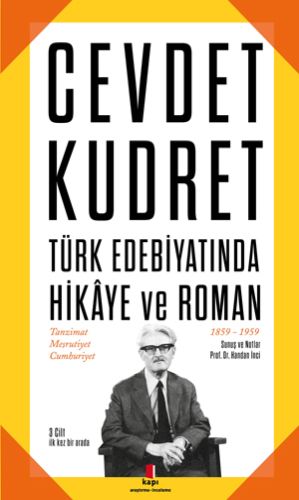 Kurye Kitabevi - Cevdet Kudret Türk Edebiyatında Hikaye ve Roman Tanzi