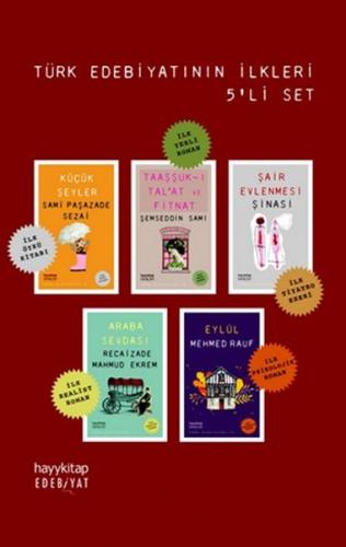 Kurye Kitabevi - Türk Edebiyatının İlkleri 5 Kitap Set