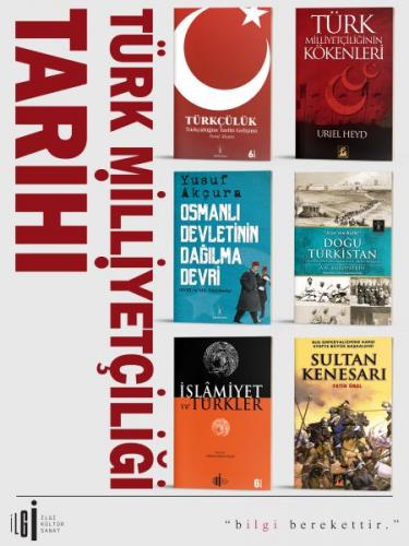 Kurye Kitabevi - Türk Milliyetçiliği Tarihi 6 Kitap Set