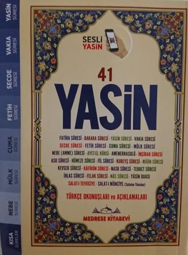 Türkçe Okunuşlu ve Mealli, Sesli 41Yasin-i Şerif (Çanta Boy)