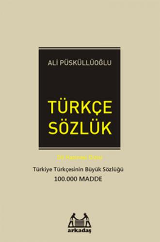 Kurye Kitabevi - Arkadaş Türkçe Sözlük (100.000 Madde)