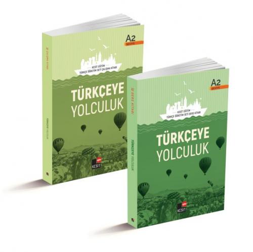 Kurye Kitabevi - Türkçeye Yolculuk - A2 Ders Kitabı-A2 Çalışma Kitabı