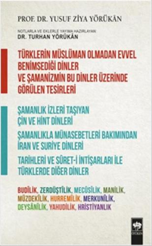 Kurye Kitabevi - Türklerin Müslüman Olmadan Evvel Benimsediği Dinler v