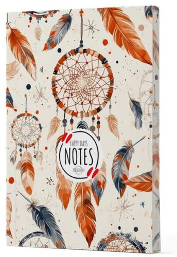 Tüy 5 - Yan Boyamalı Çizgili Defter