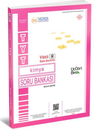 Üç Dört Beş 2022 TYT Kimya Soru Bankası