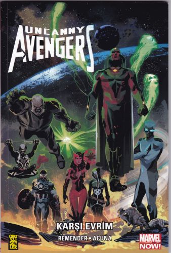 Kurye Kitabevi - Uncanny Avengers-Karşı Evrim