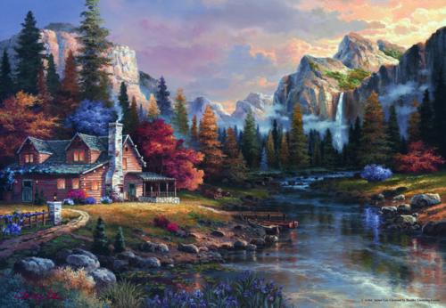 Vadinin Sonundaki Ev (Puzzle 500) 3533