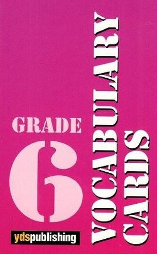 Kurye Kitabevi - Vocabulary Cards Grade 6