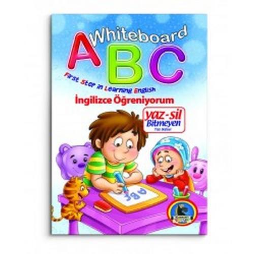 Kurye Kitabevi - Whiteboard ABC First Step in Learning English Yaz Sil