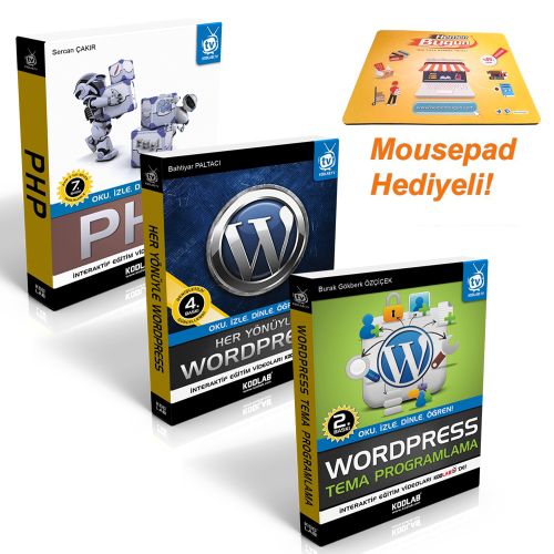 Wordpress Programlama Seti (3 Kitap Takım)