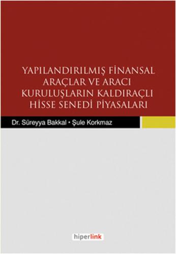 Kurye Kitabevi - Yapılandırılmış Finansal Araçlar ve Aracı Kuruluşları