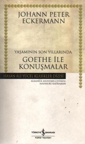 Kurye Kitabevi - Yaşamının Son Yıllarında Goethe ile Kon. K.Kapak
