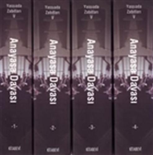 Kurye Kitabevi - Yassıada Zabıtları 5 Anayasa Davası 4 Kitap Takım