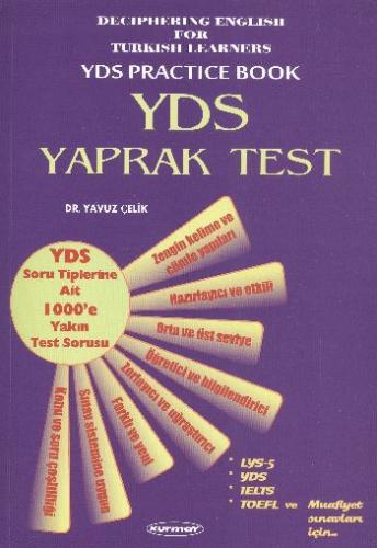 Kurye Kitabevi - Kurmay YDS Yaprak Test