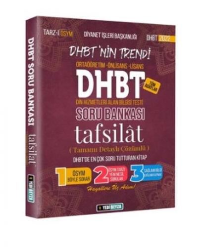 YediBeyza 2022 Dhbt Tafsilât Tamamı Çözümlü Bankası - Münzevi Kitabevi