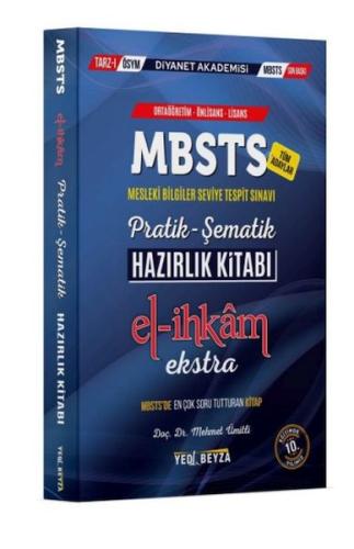 Kurye Kitabevi - YediBeyza 2024 Mbsts El-İhkam Ektra Hazırlık Kitabı
