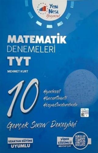 Yeni Nesil TYT Matematik Denemeleri 10 Deneme - Münzevi Kitabevi