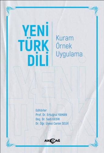 Kurye Kitabevi - Yeni Türk Dili