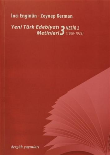 Kurye Kitabevi - Yeni Türk Edebiyatı Metinleri 3 Nesir 2