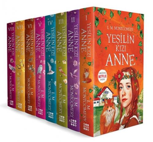 Yeşilin Kızı Anne Set - 8 Kitap - Münzevi Kitabevi