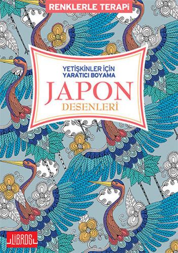 Kurye Kitabevi - Yetişkinler için Yaratıcı Boyama Japon Desenleri