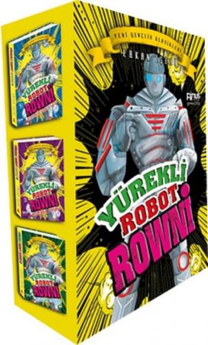Kurye Kitabevi - Yürekli Robot Rowni Seti 3 - Kitap Kutulu