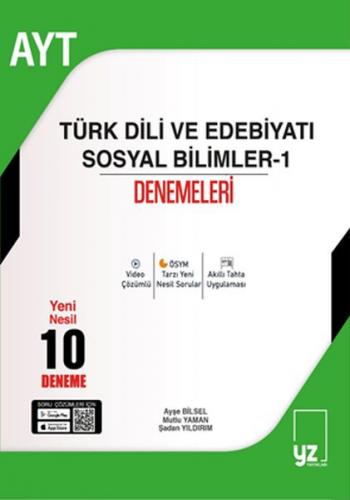 Kurye Kitabevi - YZ Yayınları 2022 AYT Türk Dili ve Edebiyatı Sosyal B