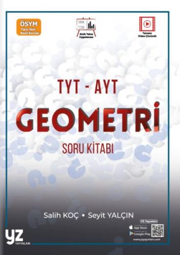 Kurye Kitabevi - YZ Yayınları YKS TYT-AYT Geometri Soru Kitabı