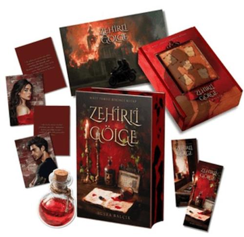 Zehirli Gölge (Yan Boyamalı Özel Kutulu Set) - Münzevi Kitabevi