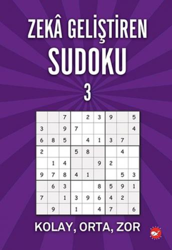 Kurye Kitabevi - Zeka Geliştiren Sudoku 3-Kolay-Orta-Zor