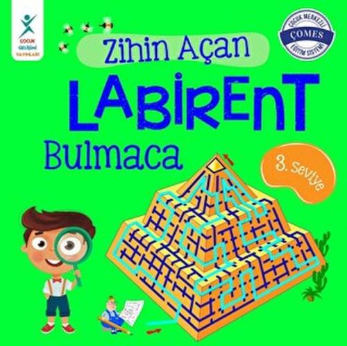 Zihin Açan Labirent Bulmaca 3. Seviye - Münzevi Kitabevi