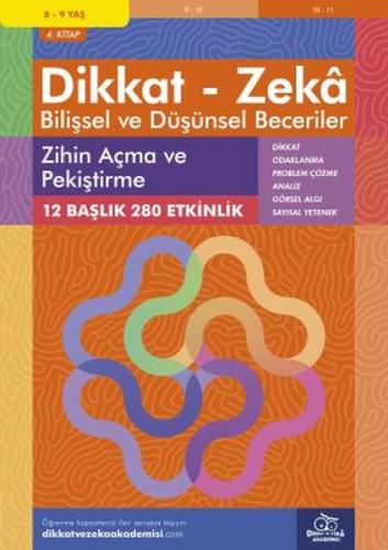 Zihin Açma ve Pekiştirme (8 - 9 Yaş) - Dikkat Zeka - Münzevi Kitabevi